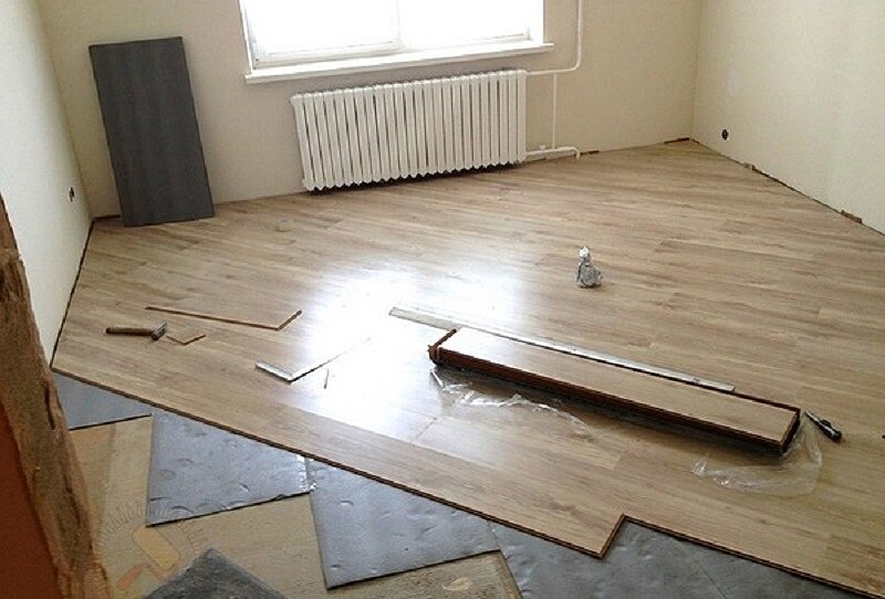 Укладка ламината в Минске